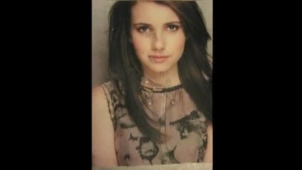 Cumming on Emma Roberts #1
