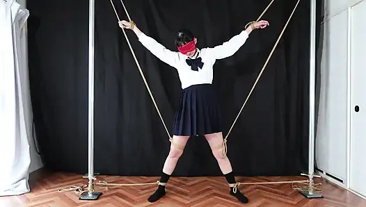 Every Time the Bell on Her Nipple Clip Rings, Her Pussy Throbs.