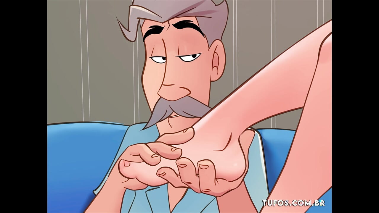 Delicate foot massage that became slutty! The Bastards Brazilian Hentai Cartoon Film
