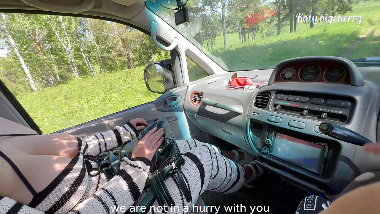 Risky Public Sex With A Hitchhiker In The Middle Of The Forest