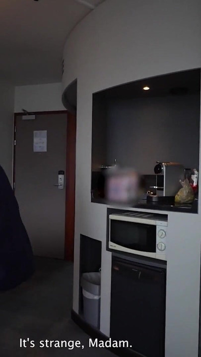 Perfect ass MILF French maid caught masturbating and anal fucked by hotel guest !! | Clip 1