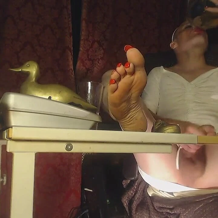 Drinking Piss From Pitcher Jug