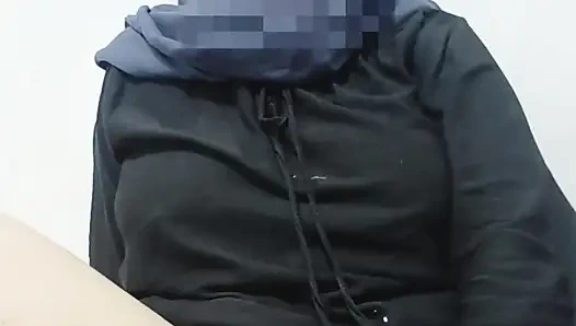 beautiful sister wearing a hijab