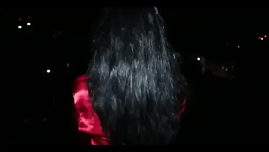 Me Playing with My Beautiful Boobs Outside in the Back Garden