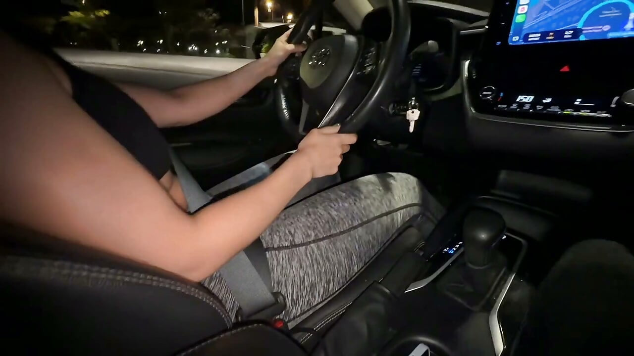A Ride Home After College Ended in a Public Risky Handjob