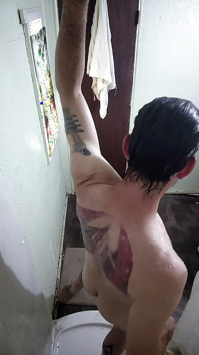 Wet and bare