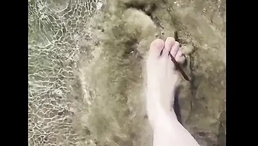 Beach Feet Teasing