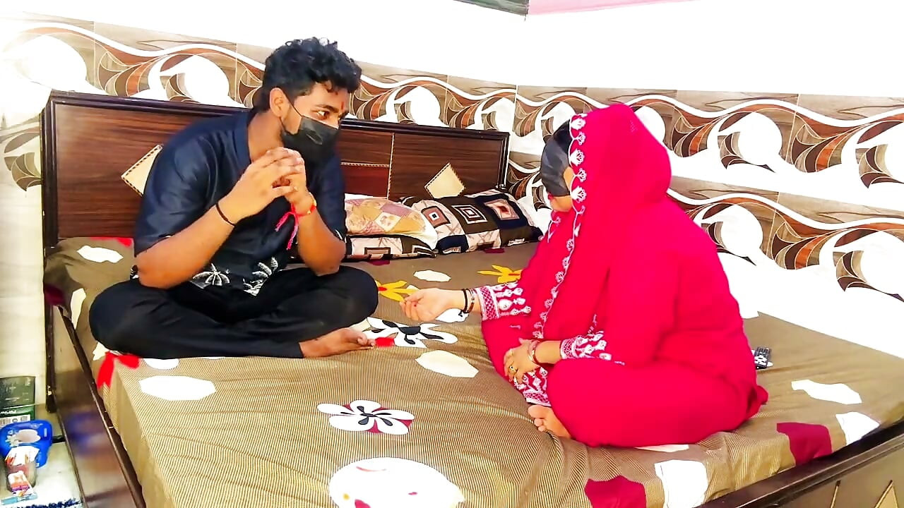 Step Sister Tied Rakhi on Raksha Bandhan Then Gave Me Hardcore Full Night Surprise Sex