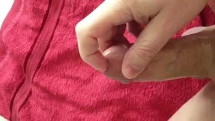 Precum on my dick, cool...