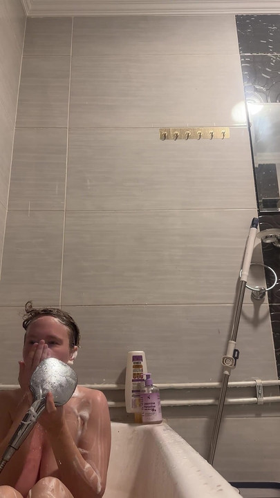 Lathered up and Shaved