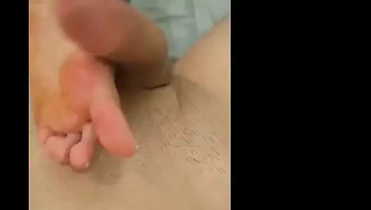 Goddess Kiffa Starts Giving a Guy a Steamy Handjob
