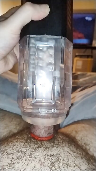 Slow Motion Rough Suck Machine (Portrait View)