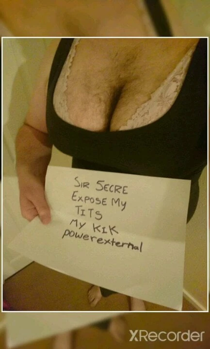 Shake your tits, crossdresser with natural and Big chest.