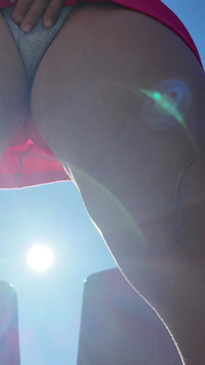 Must-see moment from "The StepMom flashing in a public place and remembers her vacation with her StepSon"