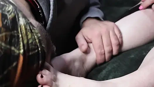 Pemujaan kaki pagi-pagi