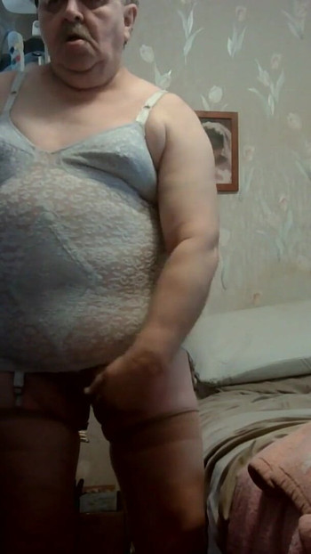 Jaw-dropping moment from "WIENER GIRL - full girdle masturbating cum"