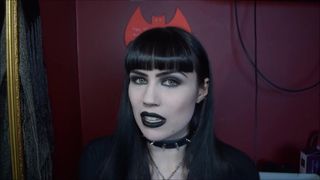 Sexy gothic makeup