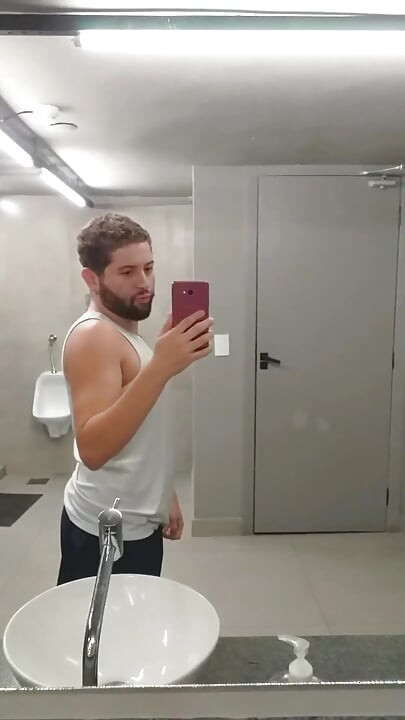 I Almost Got Caught Exposing Myself in the Gym Bathroom, and the Guys Saw Me