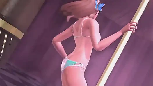 Dead Or Alive Xtreme 2, все танцуют на шесте