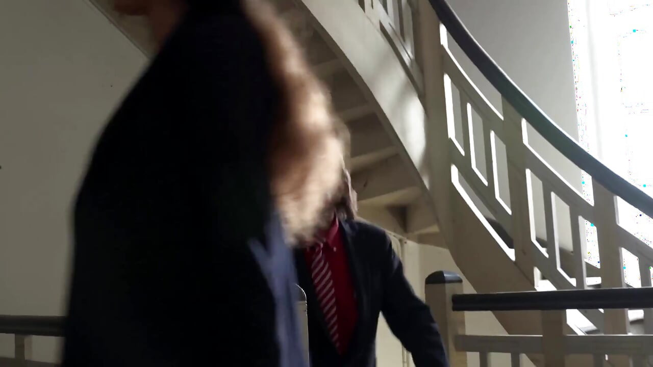 Hot MILF in Stockings Sucks Cock and Gets Pounded Hard