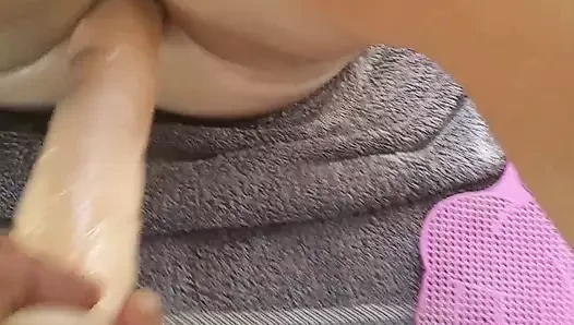 Julie cunningham derin yağlı yapay penis dışında çıplak. kabak sebze ekleme