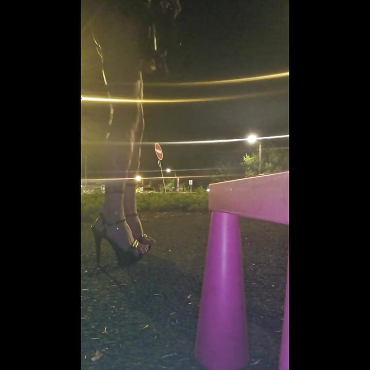A whore in a mini-skirt with her ass, on the edge of the N7 in Brunoy. 2h00 Vanessabitchx Parischiennetrvprod⁹¹