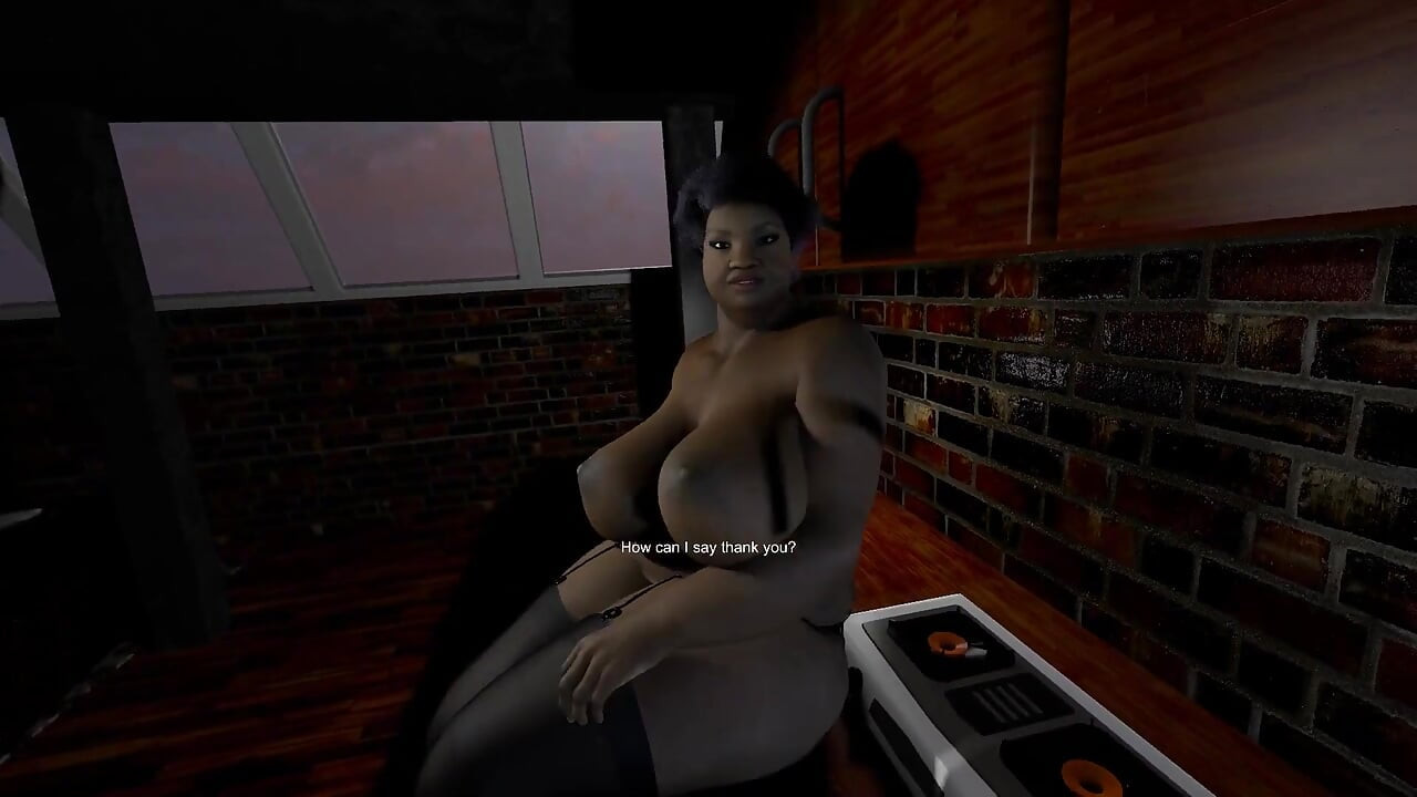 Plump Black BBW MILF Wants the Plumber's Pipe