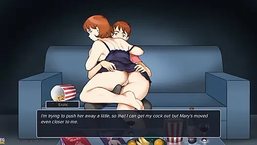 Milfs plaza #13: aku lagi asik masturbasi memek kakak iparku di bioskop - oleh eroticgamesnc