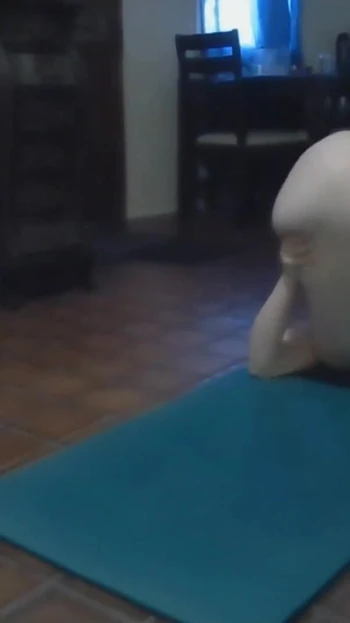 Jaw-dropping moment from "Yoga For Humans Who Like Cute Buttholes and Hairy Pussies"