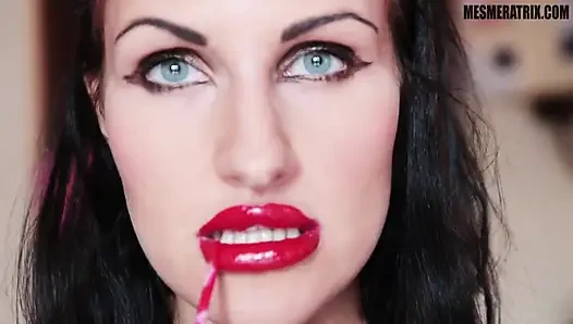 Hänge mich an meinen lippen auf