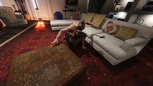 GTA 5 Franklin and Amanda Full 35 min Movie in Michael's House