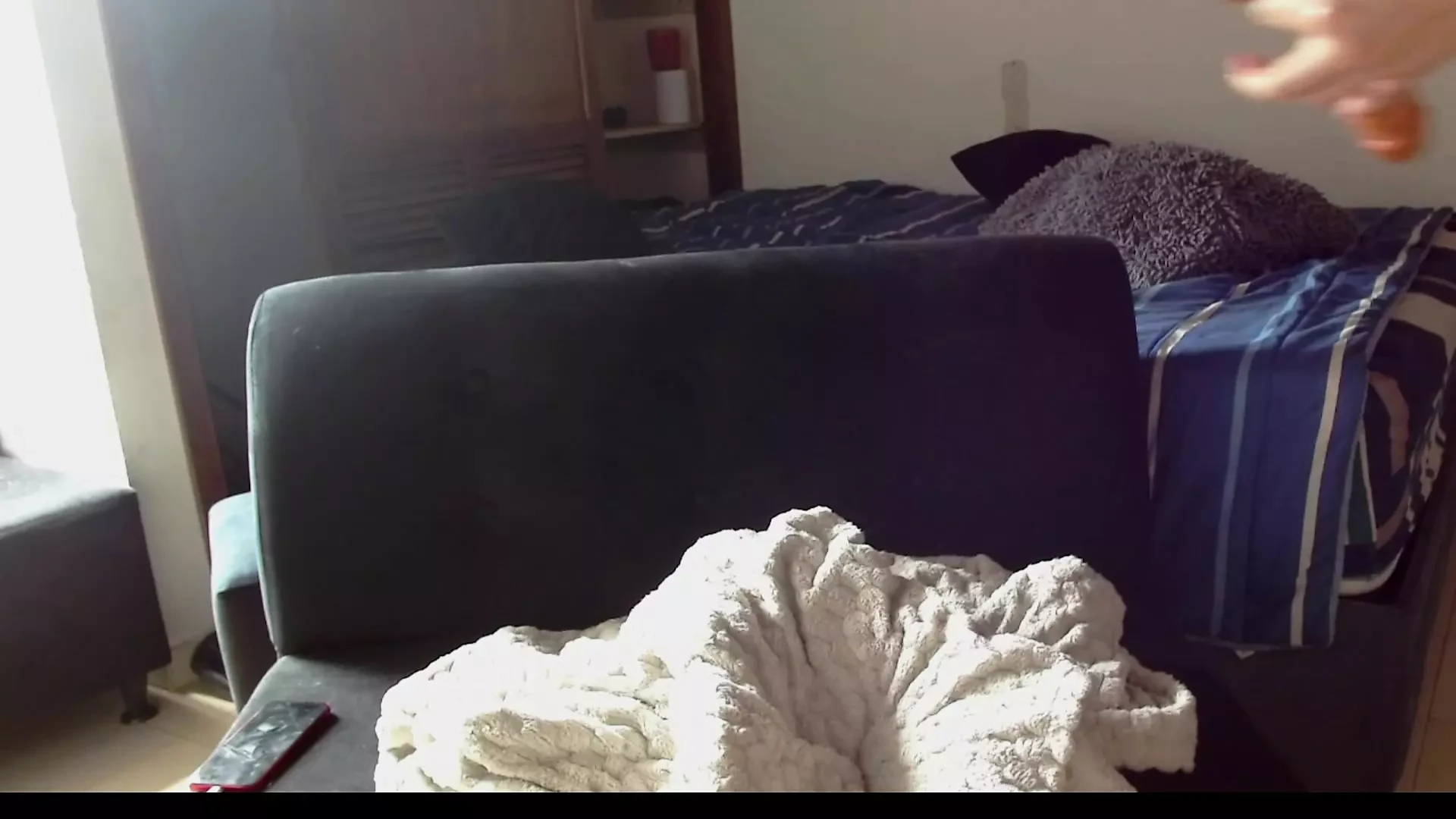 Boy with a big ass makes an oil show and puts a reslval dildo