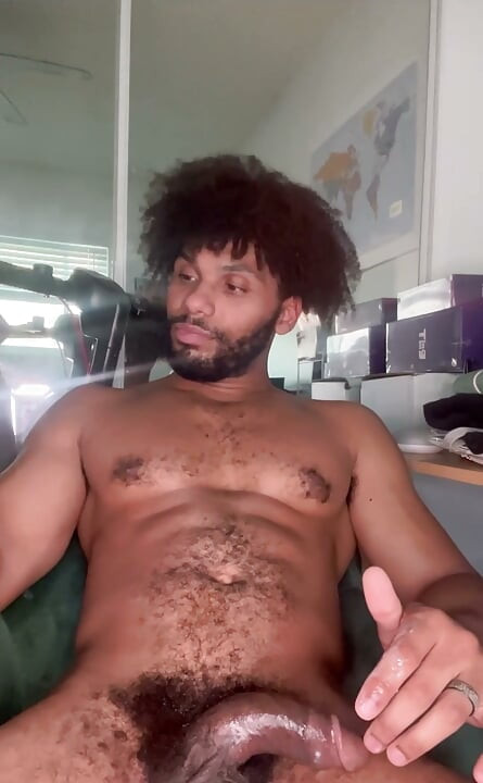 Office Stroke: Man in Suit Masturbation