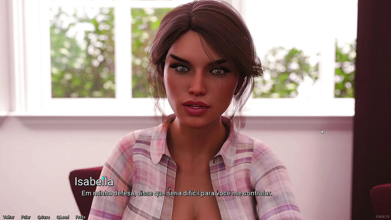 Being a DIK-- Isabel after breakfast in the room