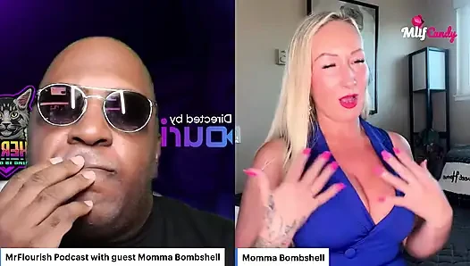 Mrflourish Podcast an Evening Affair with Guest Momma Bombshell