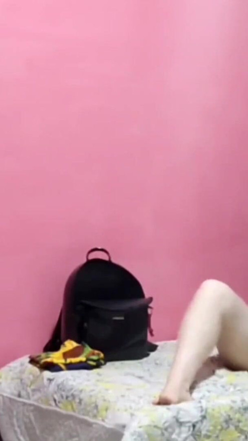 Young girl rolling around and sitting with her ass on the dick for the first time he lets her cum inside | Clip 2