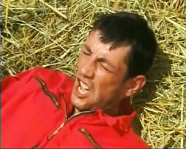 Incredible blonde farmer tired from work recovering her energy by having a fuck
