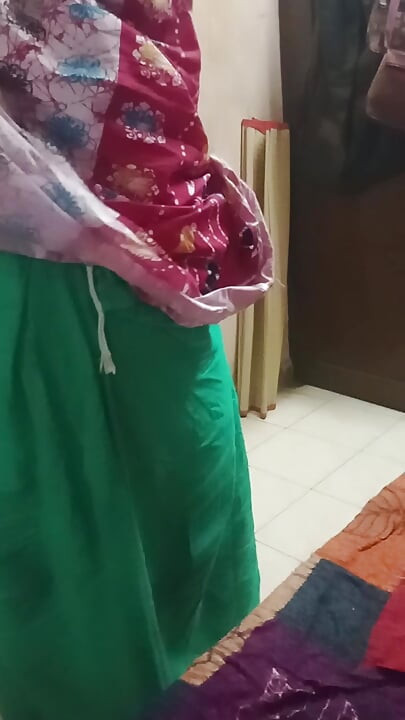 Tamil Woman Pretends to Take off Her Clothes in Front of Her Husband