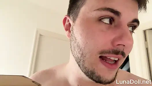 Anal Defloration: Butt Plug & Dildo Streching My Very Tight Asshole Before Getting Fucked - Luna Doll