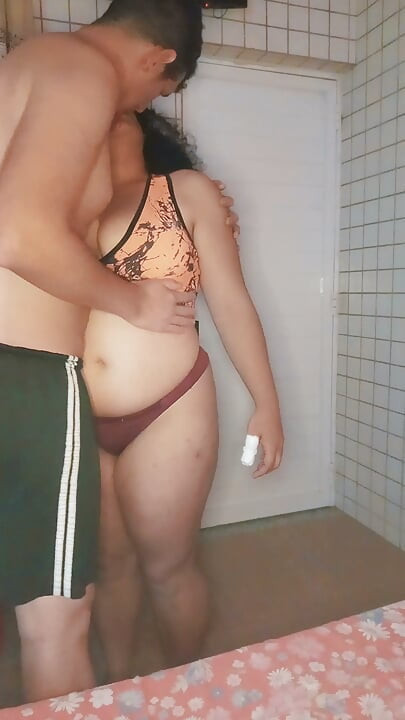 Running My Hand Over My Stepsister's Pussy