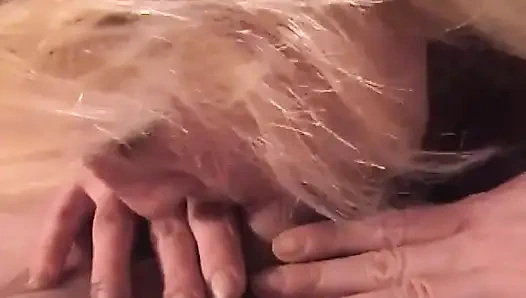 POV of Blonde Girl Getting the Right Treat for Her Job