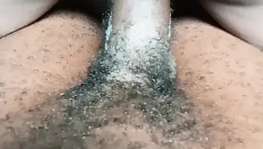 Amcık arkadan gerildi