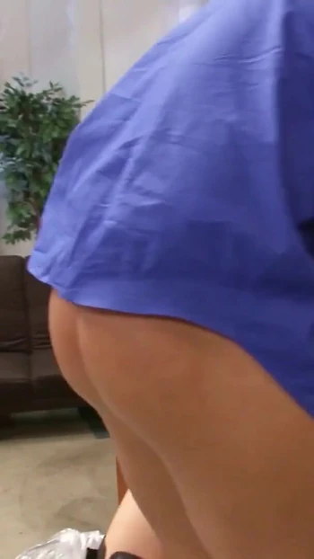 Captivating moment from "Secretary Girl Natalie and Co-Worker Have Cheating Fuck in The Office"