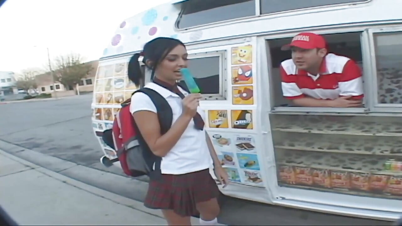 Stephanie Kane Gets Banged By The Ice Cream Man