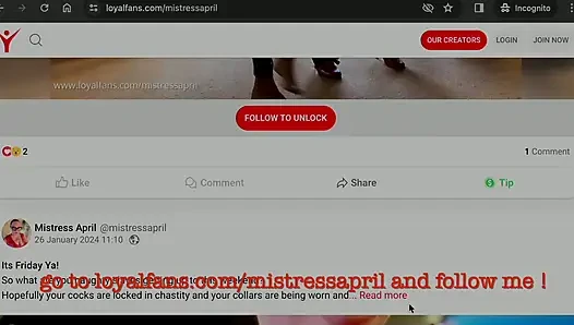 Majikan april dengan memek tebal lagi asik nyepong kontol