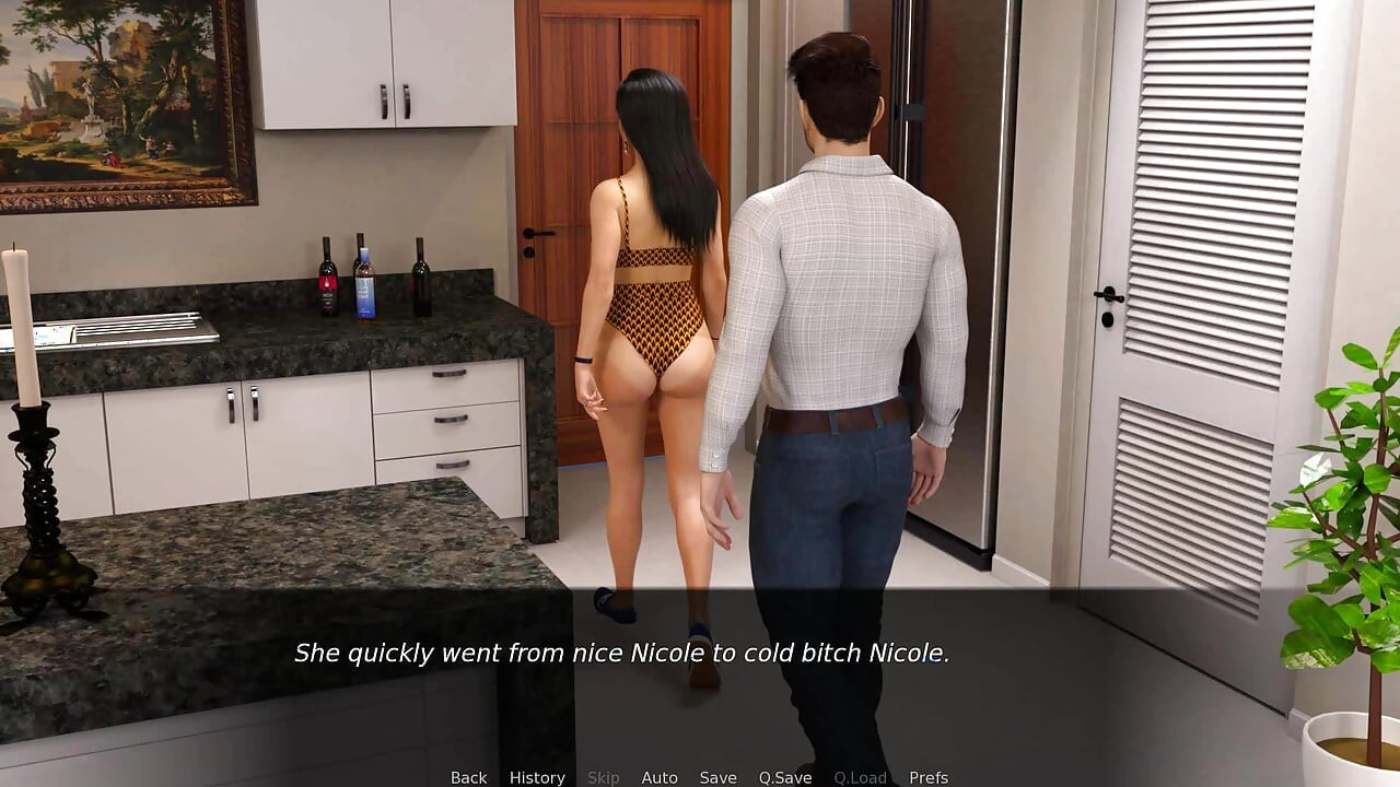 Nursing back to pleasure: Guy fucks and creampies the wife of his boss in his kitchen ep 94
