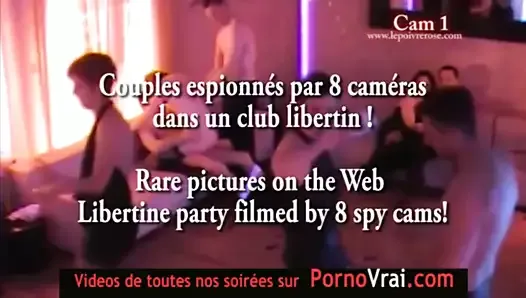 Part 09 Spycam Camera espion private party ! Plumes poils