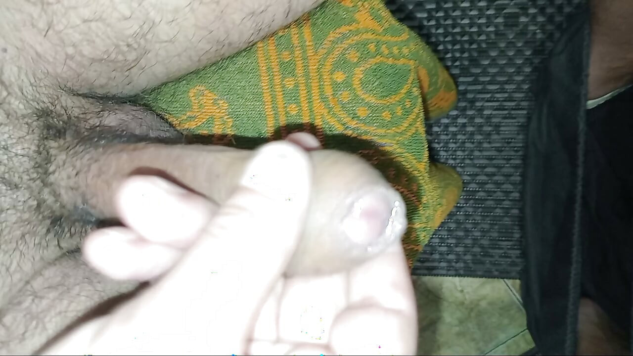 Big beautiful penis, hairy balls flowing abundantly!