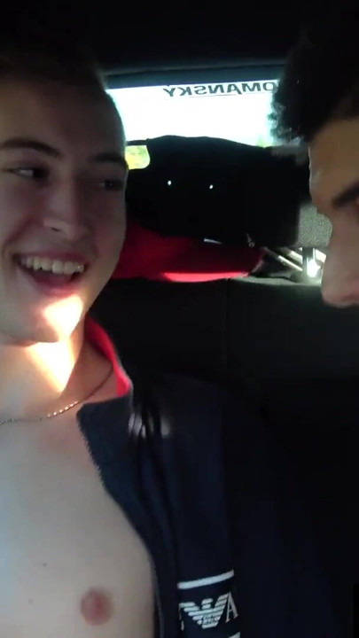 Hot Twinks Blowjob In Car | Clip 1