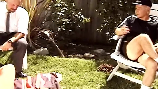 Блондинку-жену жестко